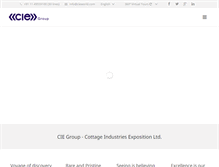 Tablet Screenshot of cieworld.com